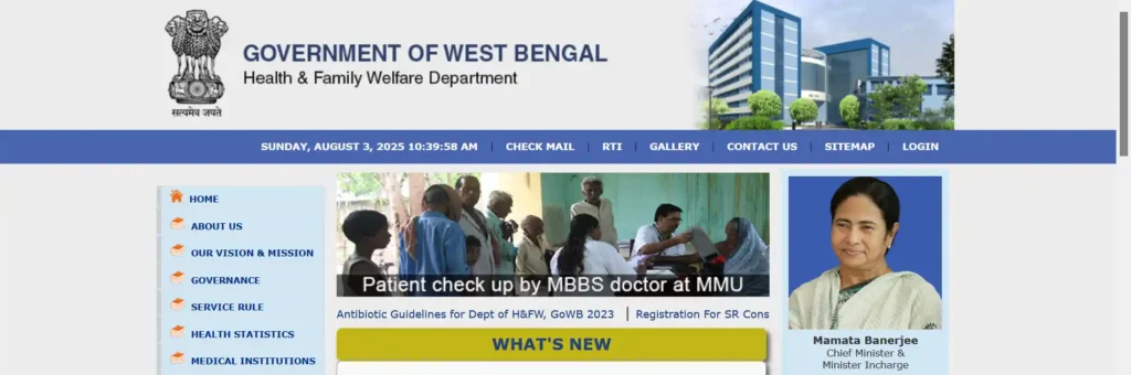 West Bengal Health Department Recruitment 2025